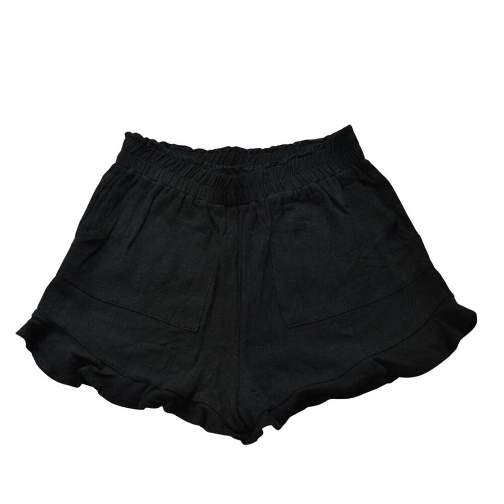Allie Rose Black Fitted Shorts Small
